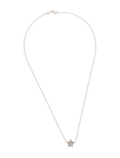 Penny Preville 18K Diamond Star Pendant Necklace