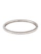 Penny Preville 18K Diamond Hinged Bangle Bracelet
