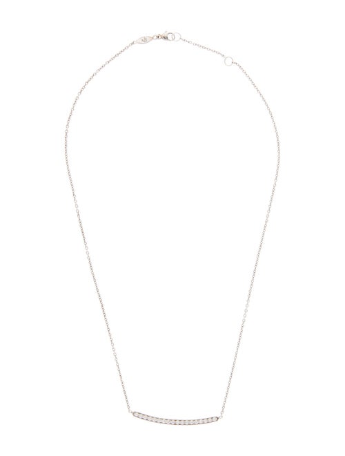 Penny Preville 18K Diamond Bar Pendant Necklace