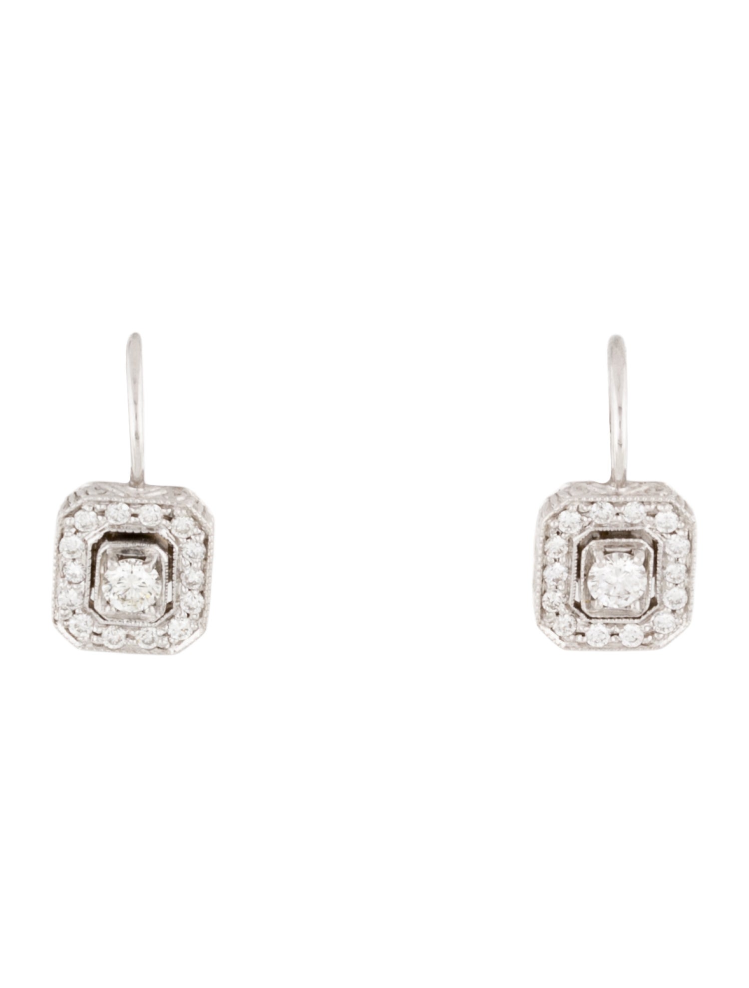Penny Preville 18K Diamond Classic Drop Earrings