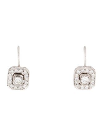 Penny Preville 18K Diamond Classic Drop Earrings