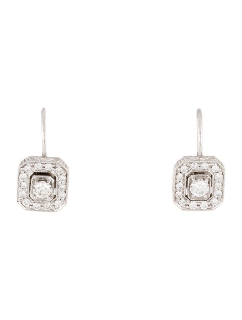 Penny Preville 18K Diamond Classic Drop Earrings