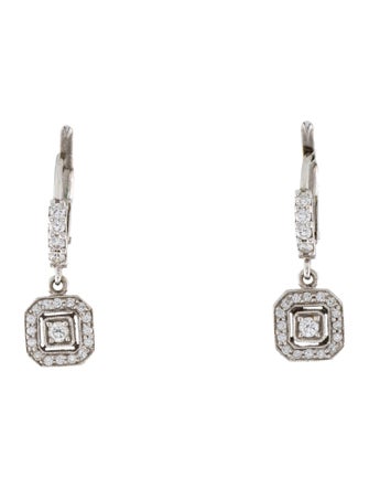 Penny Preville 18K Diamond Drop Earrings