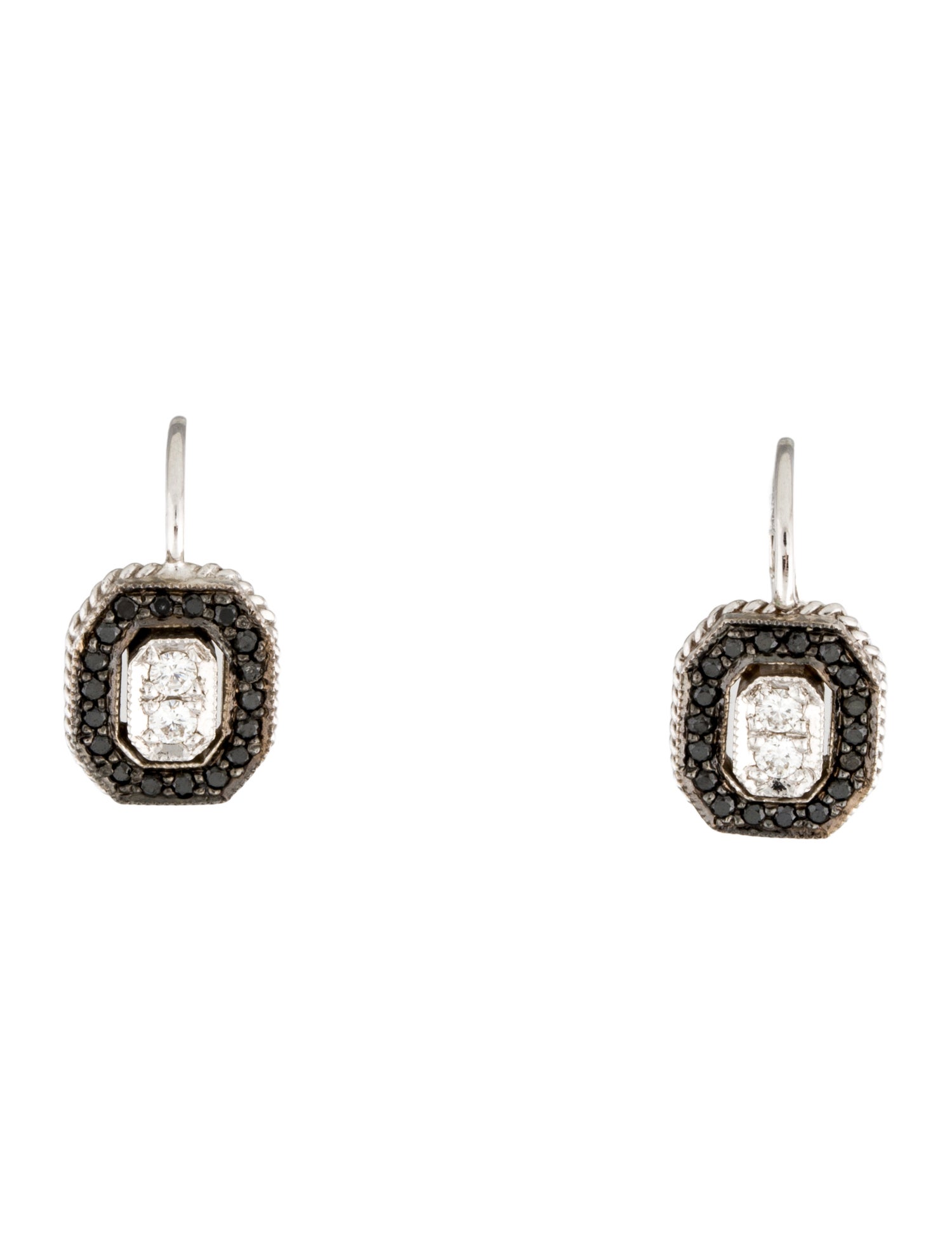 Penny Preville 18K Diamond Drop Earrings