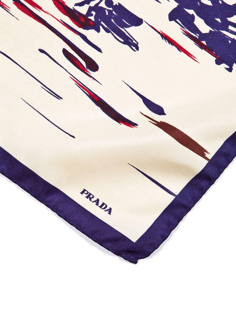 Prada Silk Scarf