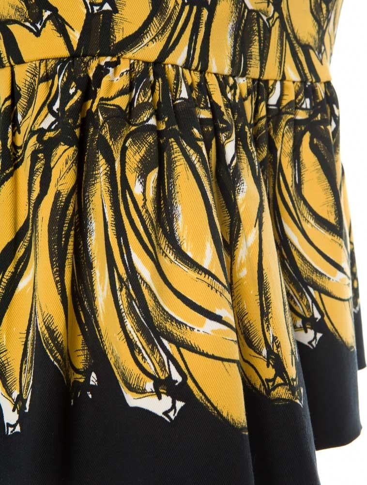美品　PRADA バナナ柄スカート Prada Banana Skirt - Black Skirts, Clothing - PRA08016 | The RealReal