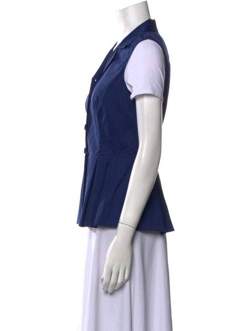 Prada Short Sleeve Button-Up Top