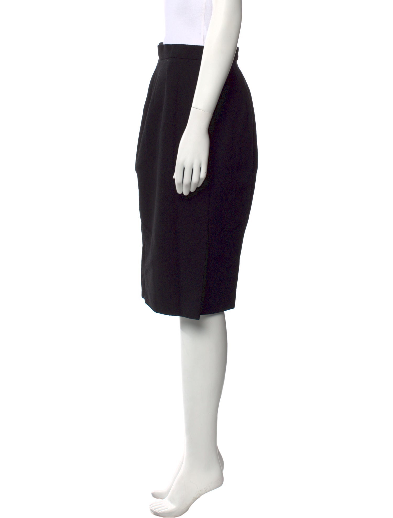 Prada Virgin Wool Knee-Length Skirt