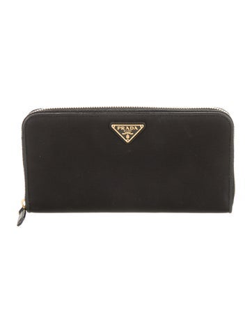 Prada Wallets Tessuto Continental Wallet