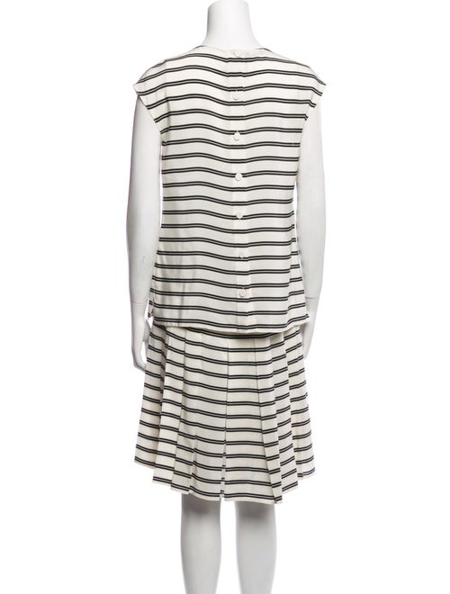 Prada 2013 Striped Skirt Set
