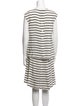 Prada 2013 Striped Skirt Set