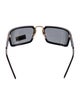 Prada Square Tinted Sunglasses