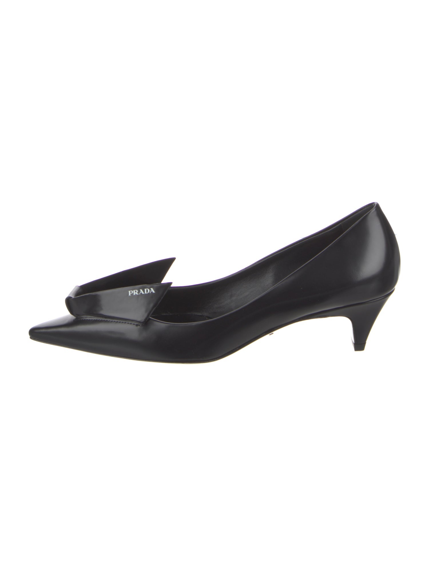 Prada Leather Pumps Black Pumps, Shoes PRA1007180 The RealReal