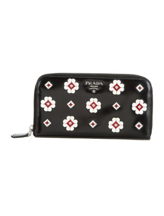 Prada Spazzolato Leather Wallet