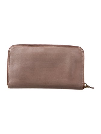 Prada Saffiano Metal Leather Continental Wallet