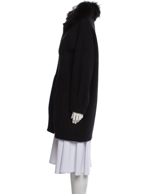 Prada Vintage 2009 Faux Fur Coat