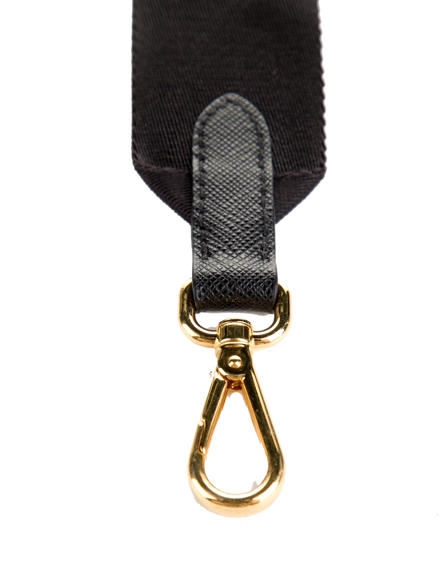 Prada Logo Bag Strap - Black Bag Accessories, Accessories