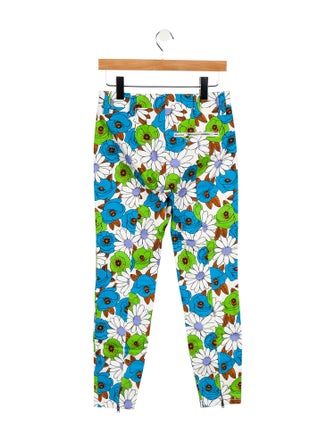 Prada 2018 Skinny Leg Pants