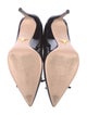 Prada Patent Leather Bow Accents Pumps