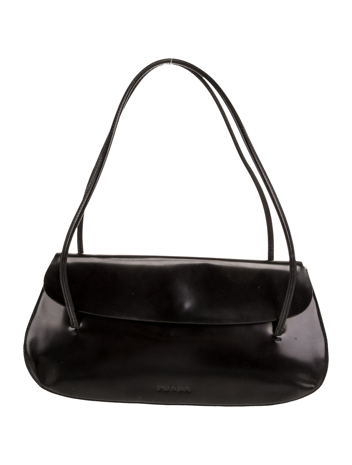 Prada Spazzolato Leather Cleo