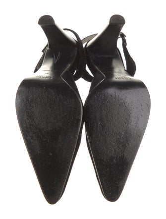 Prada Velvet Slingback Pumps