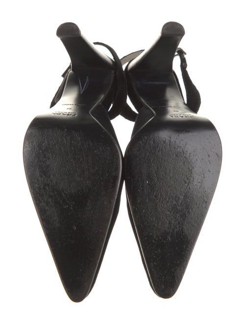 Prada Velvet Slingback Pumps