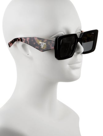 Prada Square Tinted Sunglasses