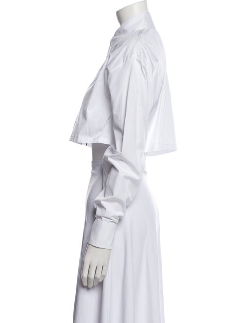 Prada 2022 Long Sleeve Crop Top