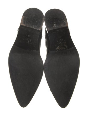 Prada Patent Leather Chelsea Boots