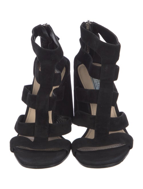 Prada Suede Gladiator Sandals