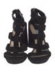Prada Suede Gladiator Sandals