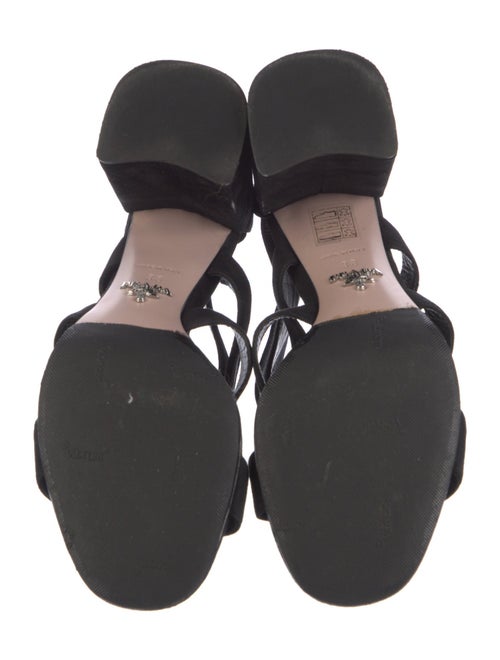 Prada Suede Gladiator Sandals