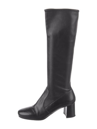 Prada Leather Riding Boots