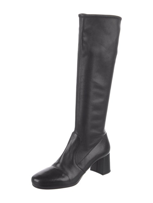 Prada Leather Riding Boots