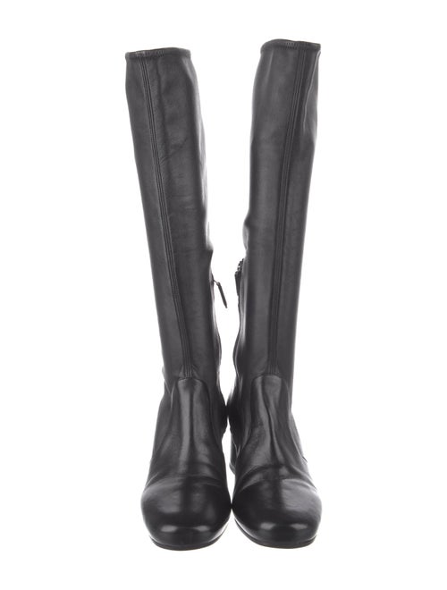 Prada Leather Riding Boots