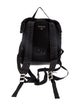 Prada Enameled Metal Triangle Backpack Vintage