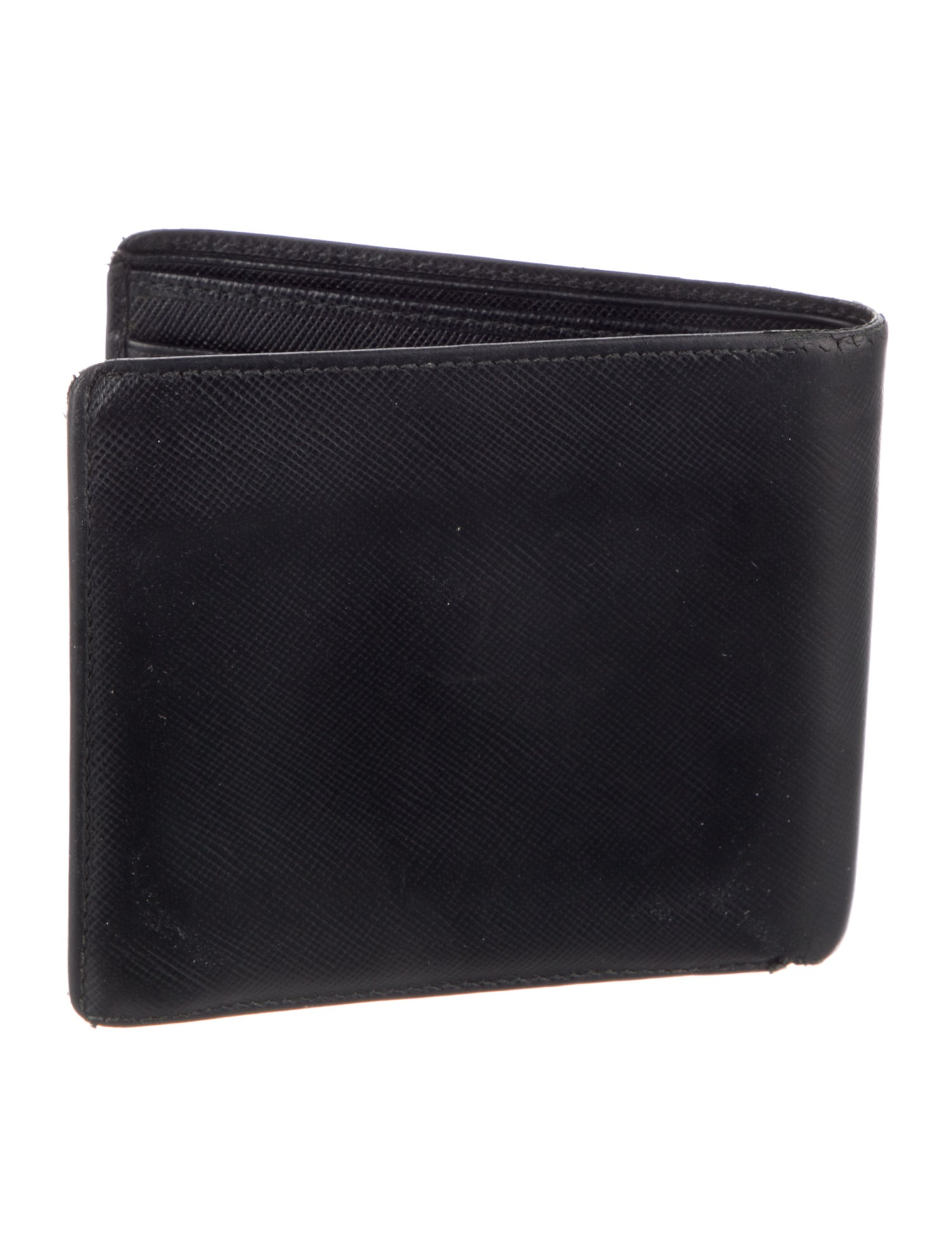 Prada Saffiano Cuir Leather Bifold Wallet