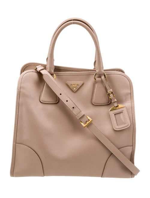 Prada Saffiano Leather Top Handle Bag