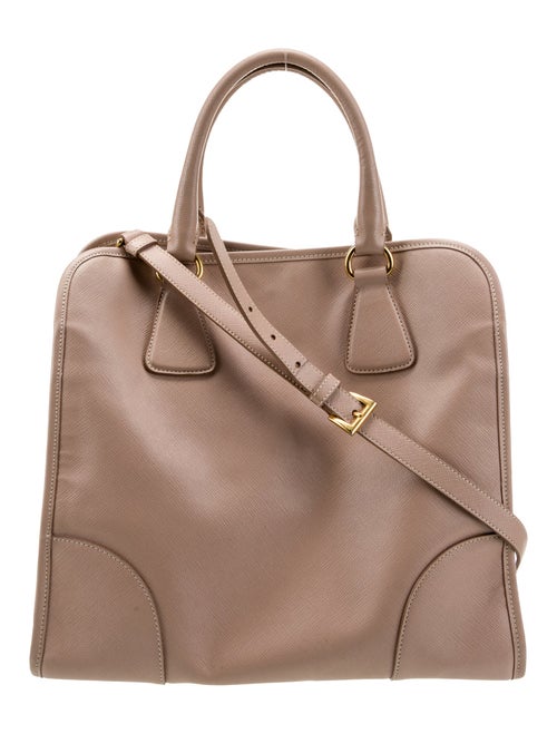 Prada Saffiano Leather Top Handle Bag