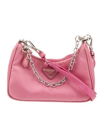 Prada Mini Bags Saffiano Leather Re-Edition 2005