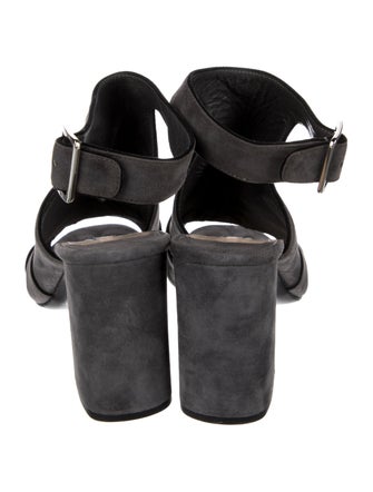 Prada Suede Slingback Sandals