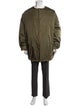 Prada 2023 Enameled Metal Triangle Bomber Jacket