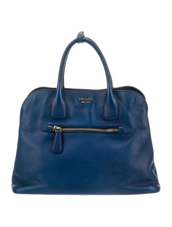 Prada Saffiano Leather Top Handle Bag