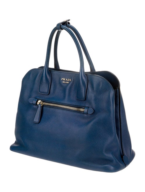 Prada Saffiano Leather Top Handle Bag