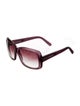 Prada Square Gradient Sunglasses