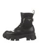 Prada Leather Combat Boots