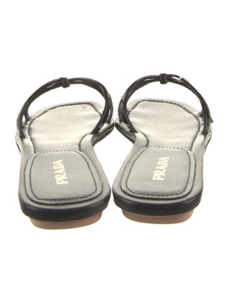 Prada Leather Slides