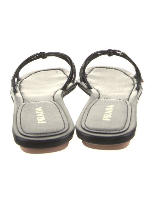 Prada Leather Slides