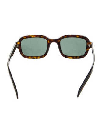Prada Square Tinted Sunglasses