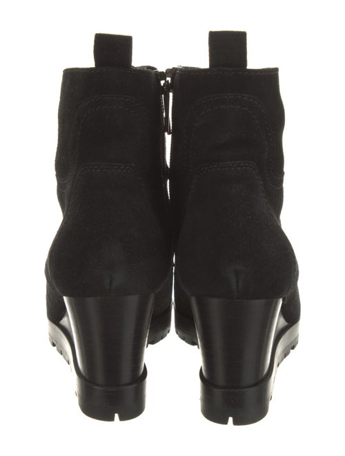 Prada Suede Lace-Up Boots